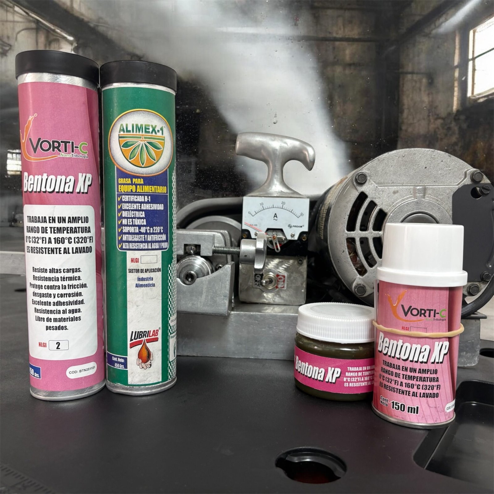 Grasas EP-GRADO ALIMENTICIO-ALTA TEMPERATURA